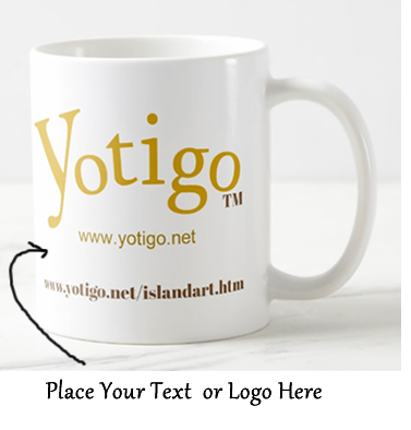 Surfing Bocas  - Legit Shredding - Island Art by Yotigo Mug